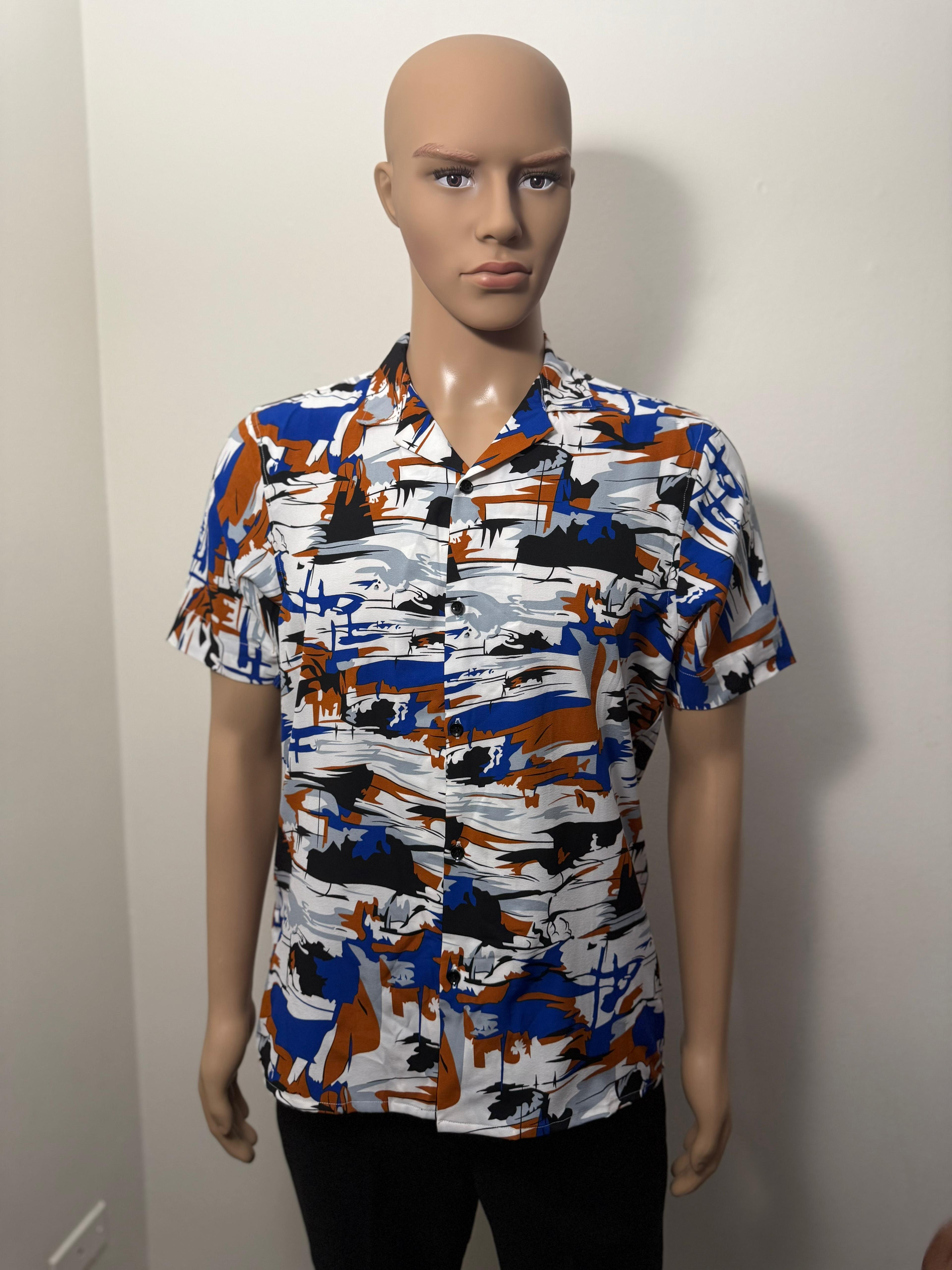 Statement Print Camp Shirt